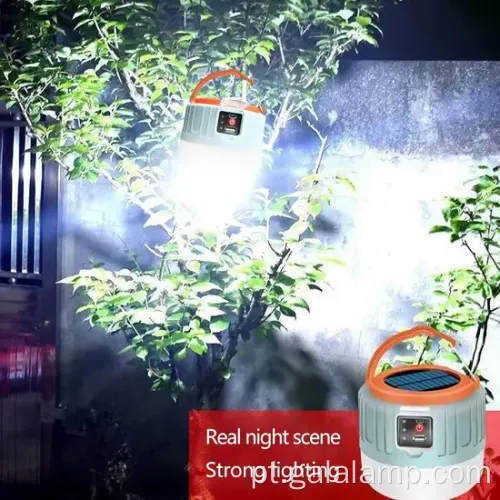 Luz de emergência LED recarregável para segurança doméstica